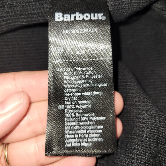 Cute Barbour puffy sweater vest - Picture 8 of 8